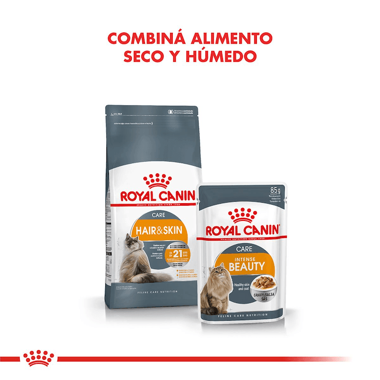 Royal Canin - Gatos Adultos Intense Beauty Pelo & Piel - Pouch