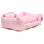 Sweet Pet - Cama Hipoalergénica Monalisa Ajedrez Rosa