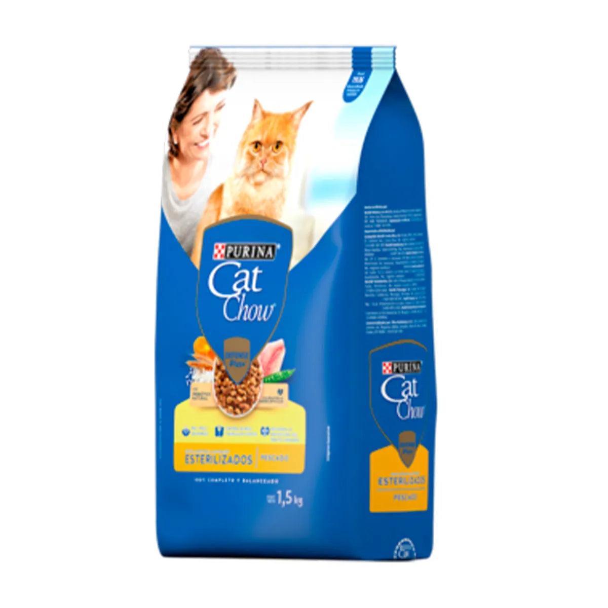 Cat Chow - Gatos Castrados - Pescado