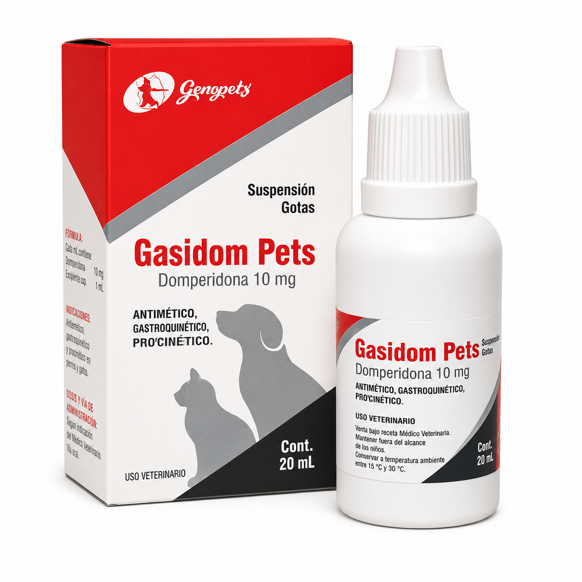 Guayaki - Gasidom Pets Domperidona 10 Mg