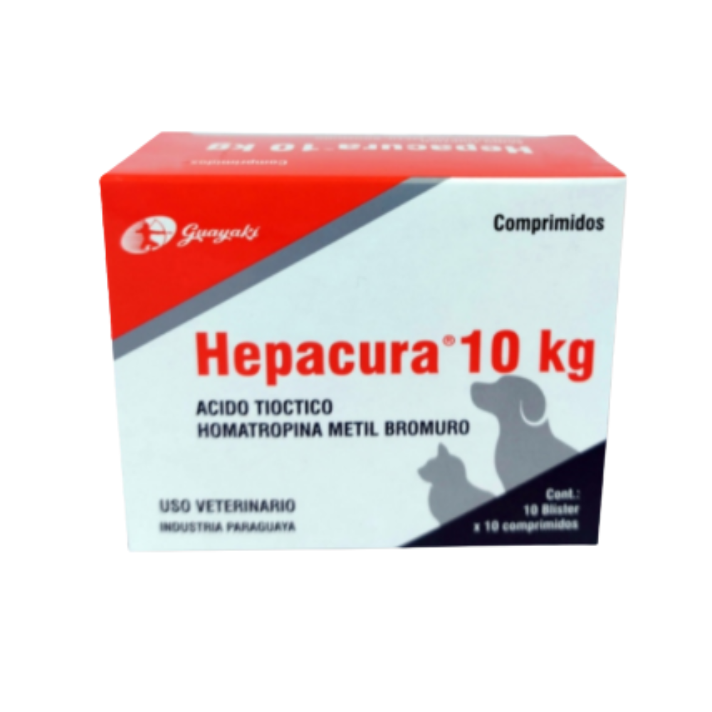 Guayaki - Hepacura - 10 Comprimidos