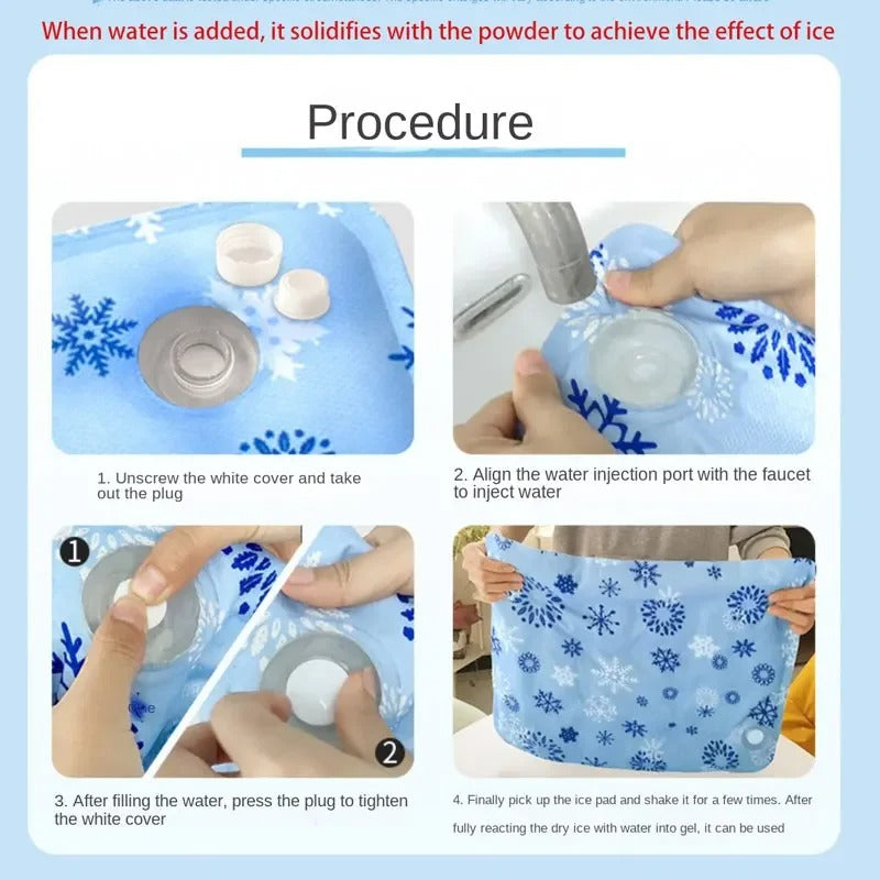 Cama Refrescante para mascotas - Celeste