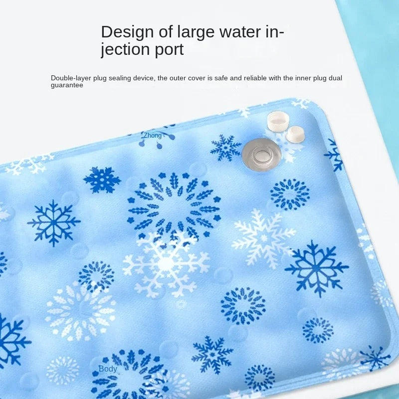 Cama Refrescante para mascotas - Celeste