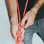 Zeedog - Perros Correa Hands-Free - Neon Coral