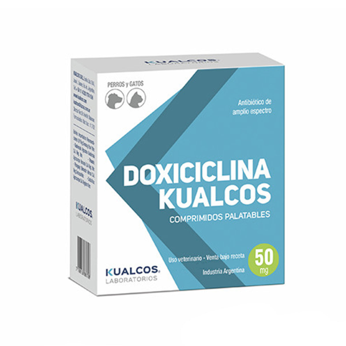 Kualcos - Doxiciclina - 10 comprimidos (Venta Bajo Receta)