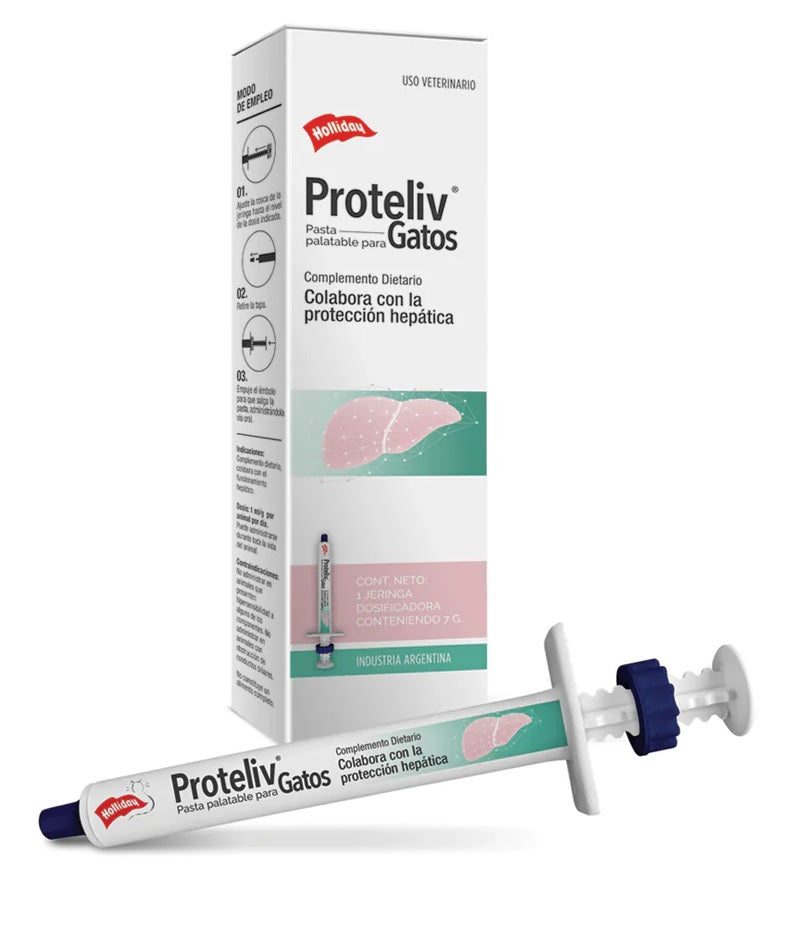 Holliday - Gatos Hepatoprotector Proteliv - Pasta
