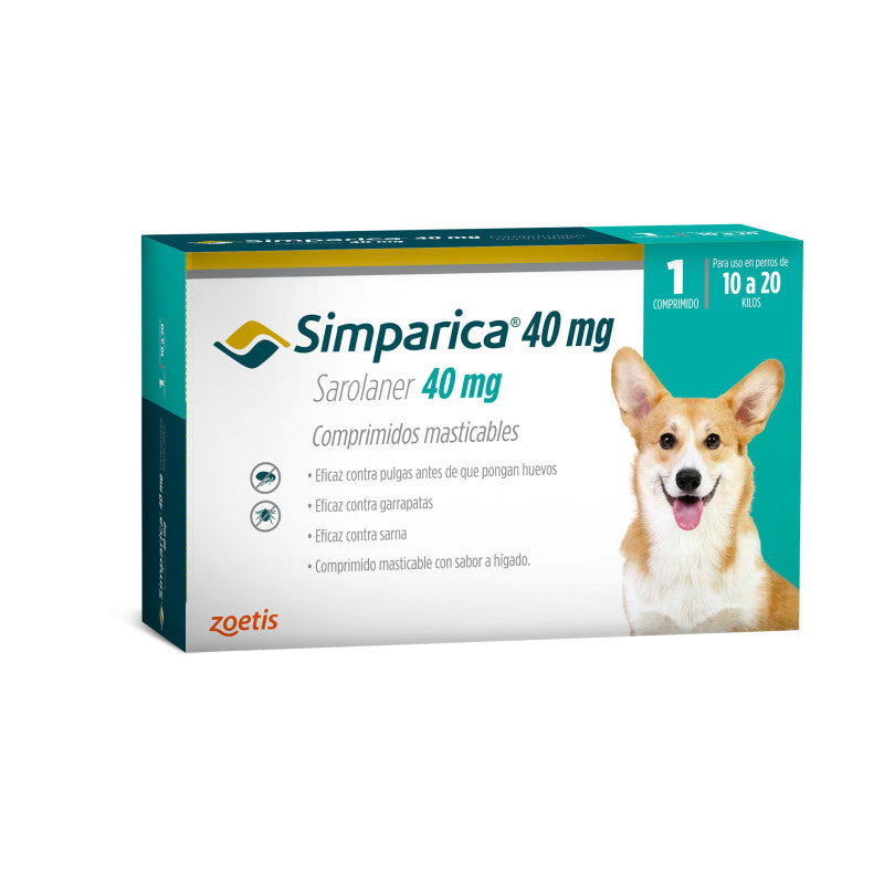 Zoetis - Simparica - 3 Comprimidos