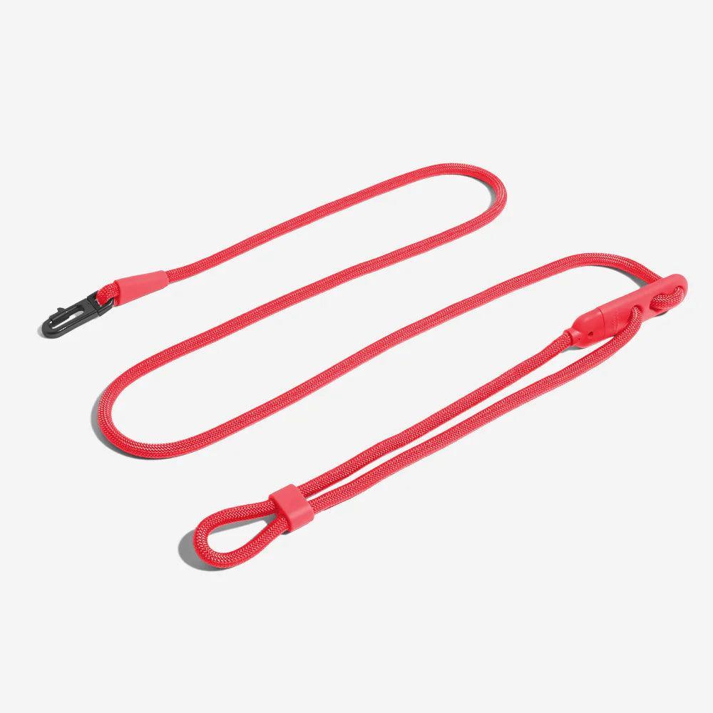 Zeedog - Perros Correa Hands-Free - Neon Coral
